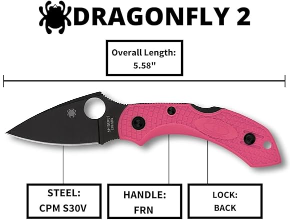 Spyderco Dragonfly 2 EDC Pocket Knife