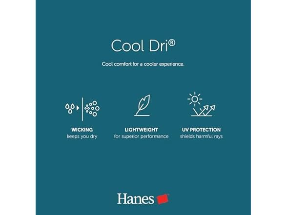 Hanes Womens DRI V-Neck Tee (M & XXL)