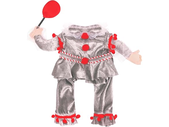 IT Movie: Pennywise Pet Costume for For Dogs 
