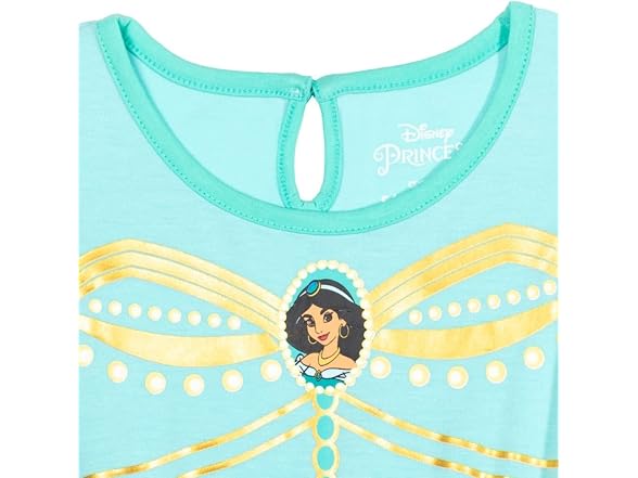Disney Girls (6) Princess Jasmine Romper Skirt