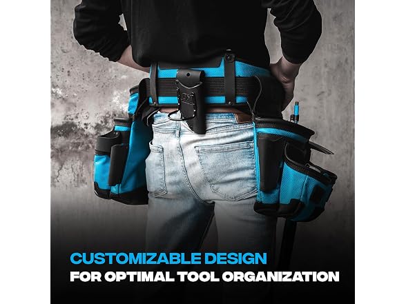 OX OX-U268601 OX 4-Piece Kevlar Construction Tool Belt  - Gallery 6