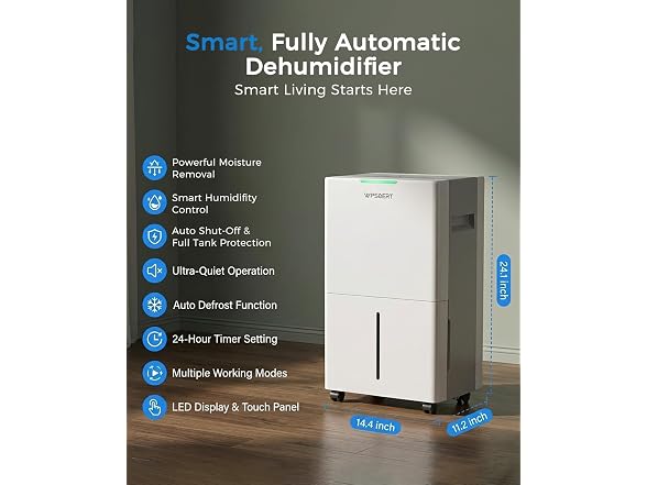 Wpsoert 4000 sq.ft Dehumidifier