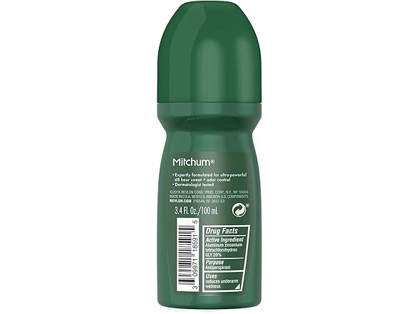 Mitchum AP Unscented 3.4oz