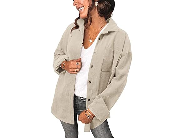 Mingalondon Women (M) Long Sleeve Button Up Tops