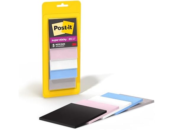 Post-it Post-it Super Sticky Notes