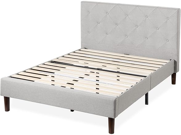 Zinus Shalini Upholstered Platform Bed Frame