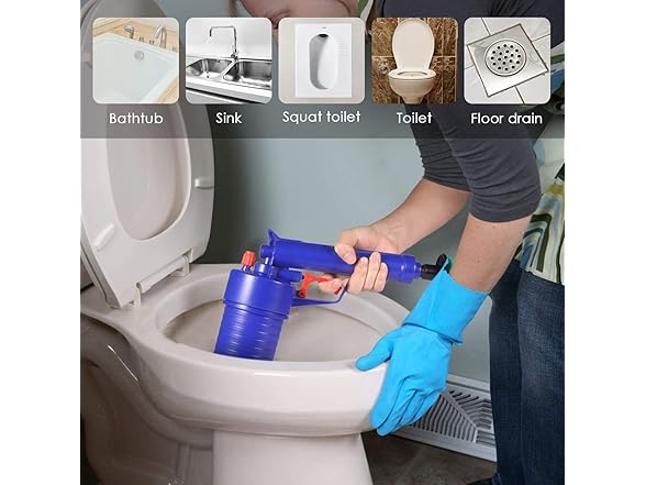 BINOXY AAP-Tool-328 Toilet Plunger