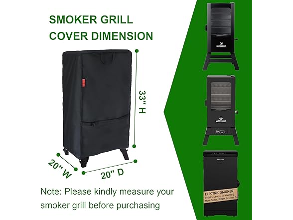 Electric Smoker Cover for Masterbuilt