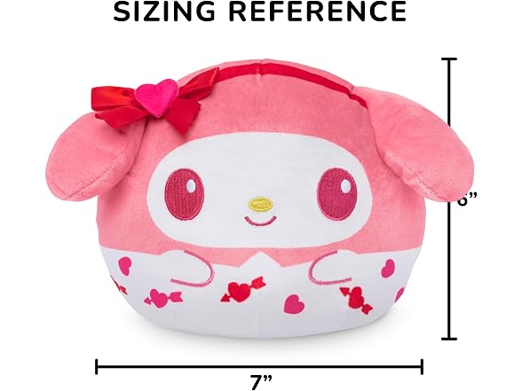 TeeTurtle Reversible My Melody Pink and RedPlush