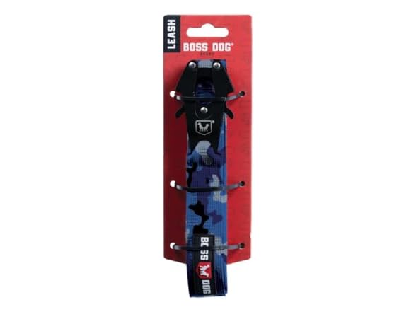 Boss Dog Tactical Leash, Blue Camo, 4 FT