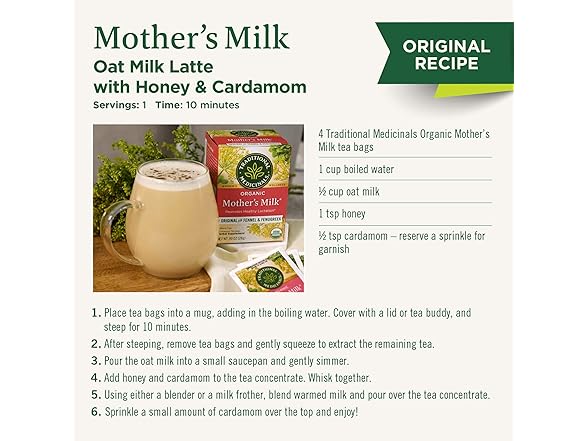 Traditional Medicinals Mother's Milk 16ct