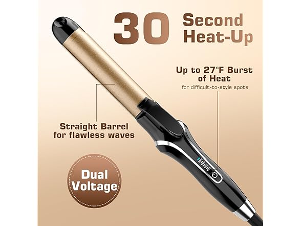 Podiality 2 in 1 Hair Straightener and Curler