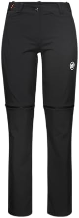 Mammut Outdoor Zip Off Pants Women Black