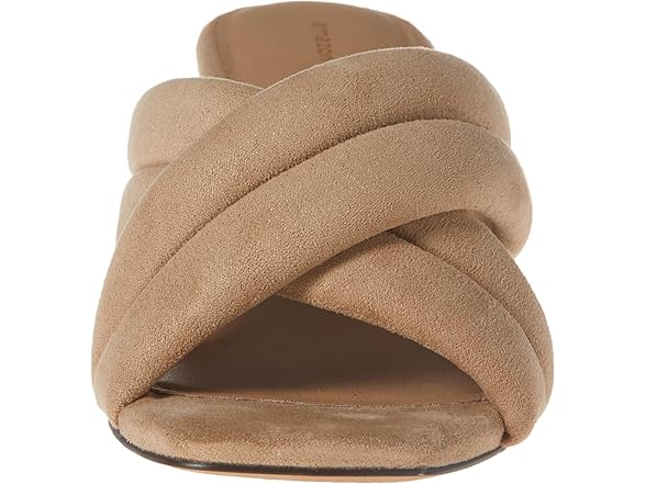 Amazon Essentials Women's Crossover Block Heeled Mules Sandal