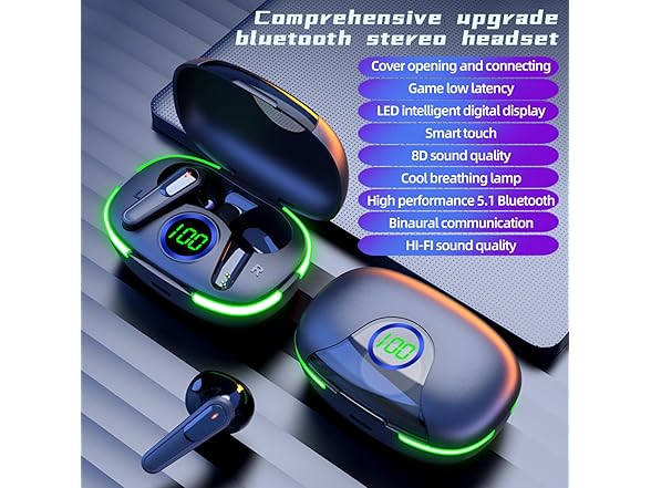 tapaxis True Wireless Bluetooth Earbuds Headphones