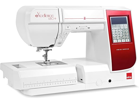 Elna eXcellence 680+ Fashion & Decor Edition Sewing Machine
