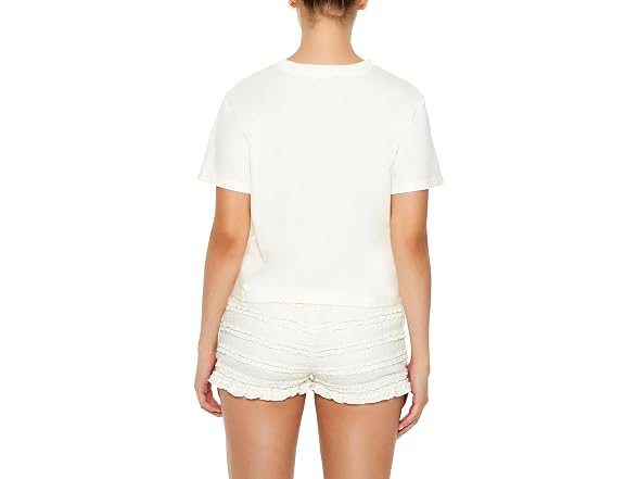 Forever 21 Women (XS) Sports Car Legend Baby Tee