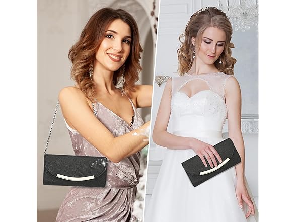 Ubysoyi Clutch Purses for Women Sparkly