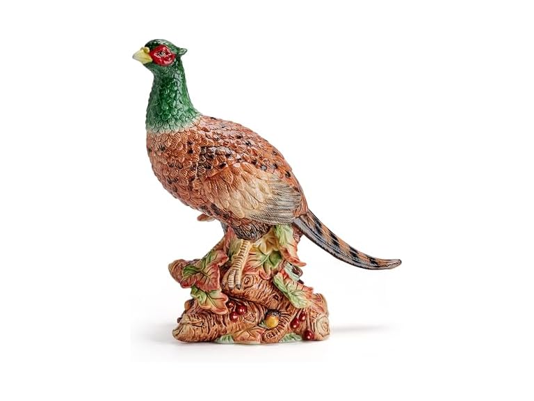 Fitz and Floyd Fall Harvest Pheasant Ceramic Figurine
