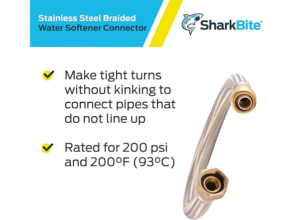 SharkBite 3/4 In x 1 In FIP x 24 In