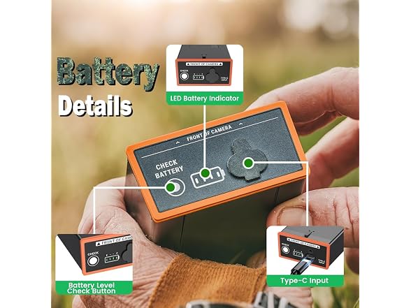 Azonpower 5Ah Battery for Moultrie Edge