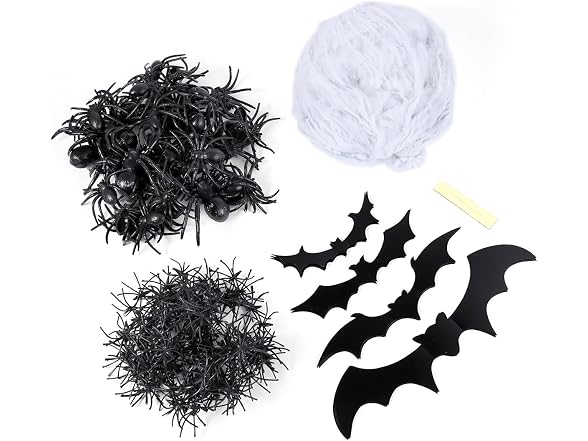 TOYMYTOY Halloween Spider Web Webbing Super House