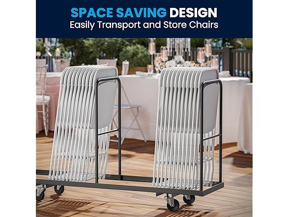 Flash Furniture Hercules Set of 10 Indoor/Outdoor Heavy-Duty Plastic Folding Chairs