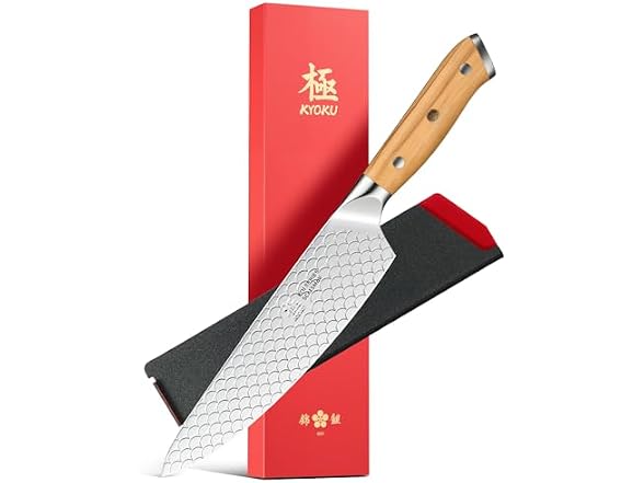 7 in. Japanese Nakiri Knife, Koi Series