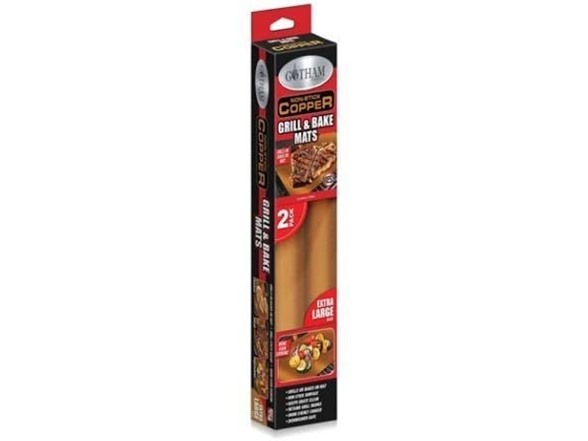 Pack of 2 Non-Stick Grill & Baking Mats