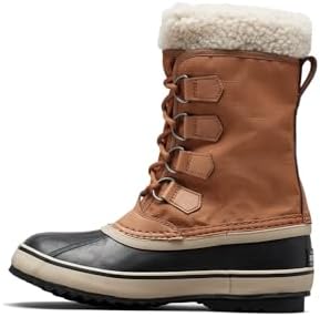 SOREL Women's Winter Carnival Waterproof Boot - Camel Brown - 8.5