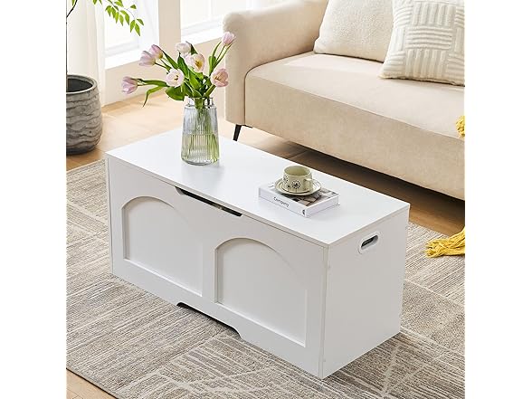 oakvivo Wooden Storage Bench