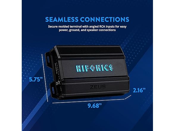 Hifonics Zeus Delta 1,350 Watt Compact
