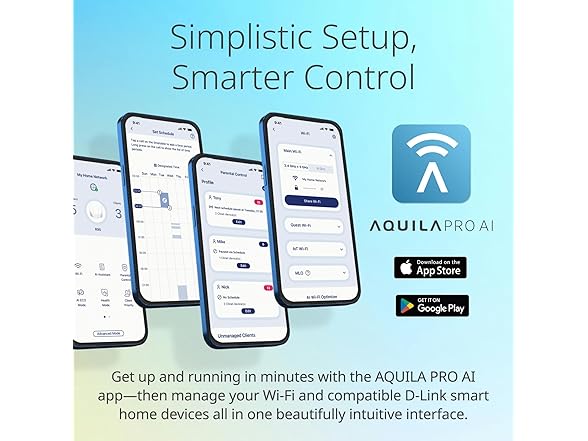 D-Link D-Link BE9500 Tri-Band Wi-Fi 7 Smart Rou