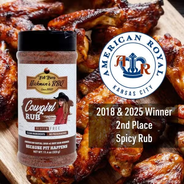 (3pk) Fat Boy Hickman’s BBQ Rubs Variety Pack - Gallery 19