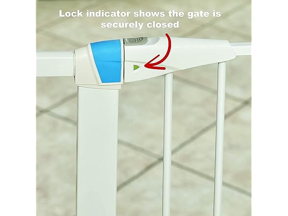 MidWest 29" Walk-Though Steel Pet Gate