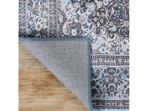Superior Modern Geometric Floral Medallion Indoor Area Rug