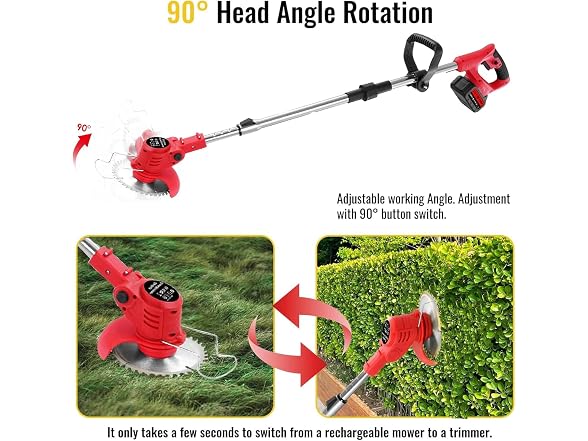 Lushlite Cordless Weed Wacker