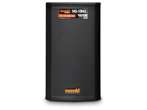(NEW) Moonki Sound MS-15MJ Pro Audio DJ Speaker 15-inch Woofer Class D Amplifier