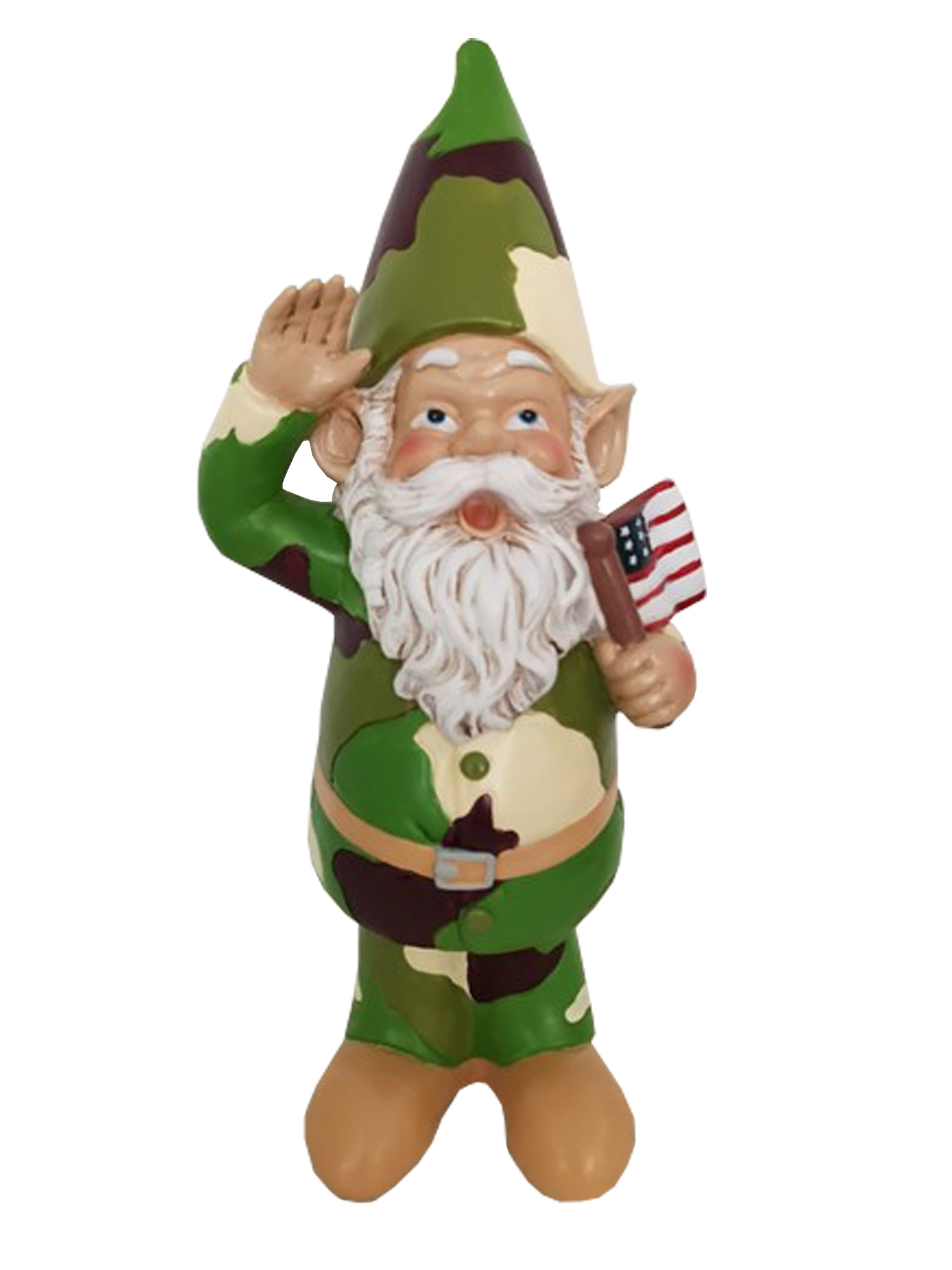 12" Resin Army Gnome - Gallery 2