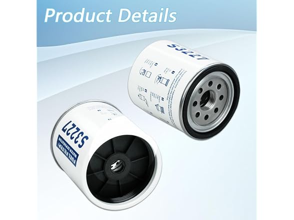 4pc S3227 Fuel Filter Marine