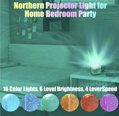 Hakol 16 Color Ocean Wave Projector Light - Gallery 8