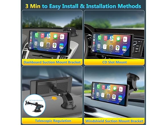 10.26" CarPlay Screen w/ GPS