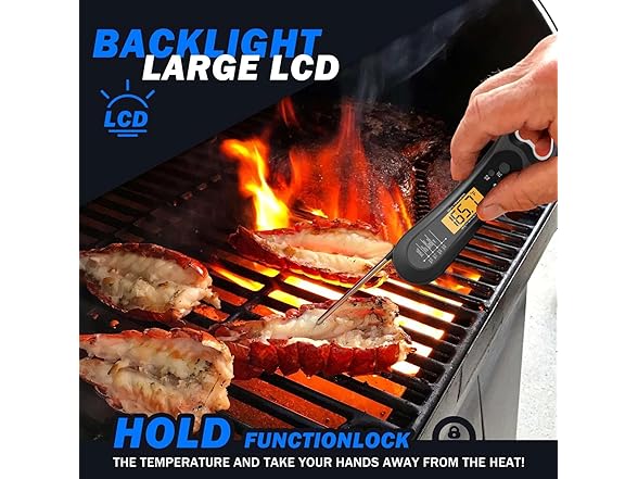 Biison Digital Meat Thermometer for Cooking