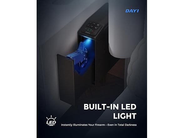 DAYI Biometric Gun Safe for Handgun