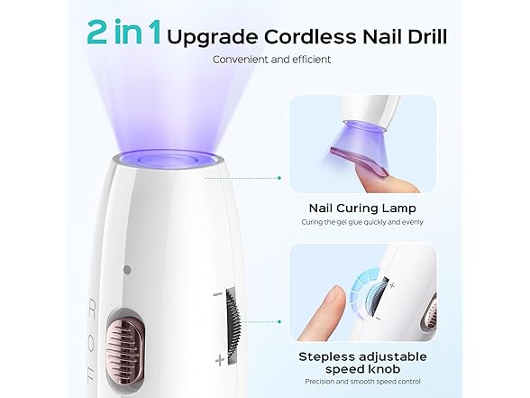 COSLUS C41 Cordless Electric Nail Drill