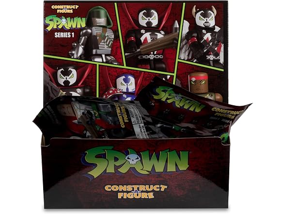 Spawn Construct-a-Figure Full Case (Series 1) 36 Blind Bags