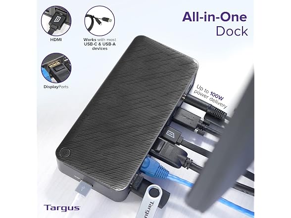 Targus USB C Docking Station Universal Dock