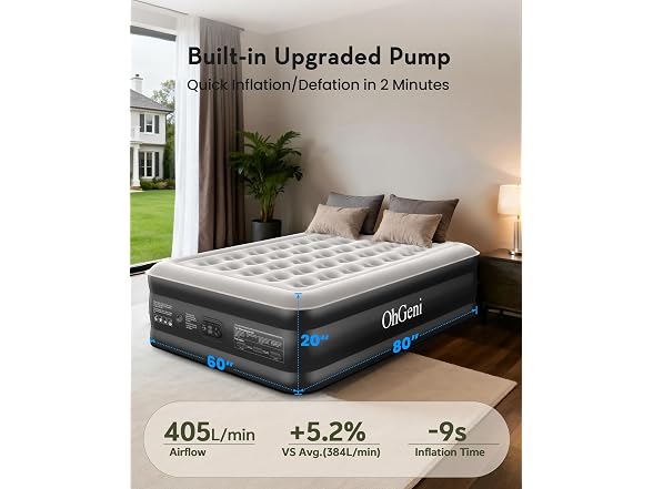 OhGeni Raised Air Mattress