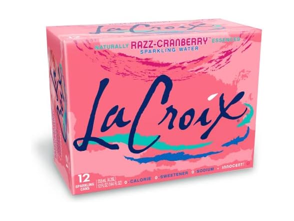 12PK La Croix Sparkling Water, Cran-Raspberry