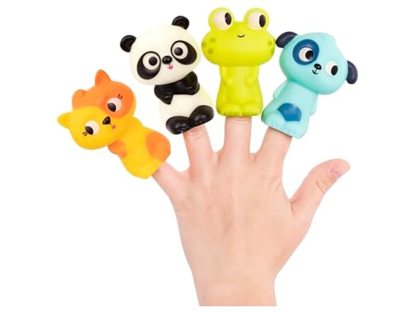 B. toys– 4 Finger Puppets – Animal Finger Puppet